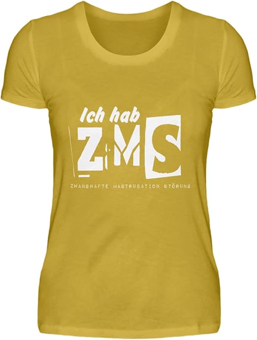 generisch Ich hab ZMS. Camisa de Mujer de Primera Calidad ...