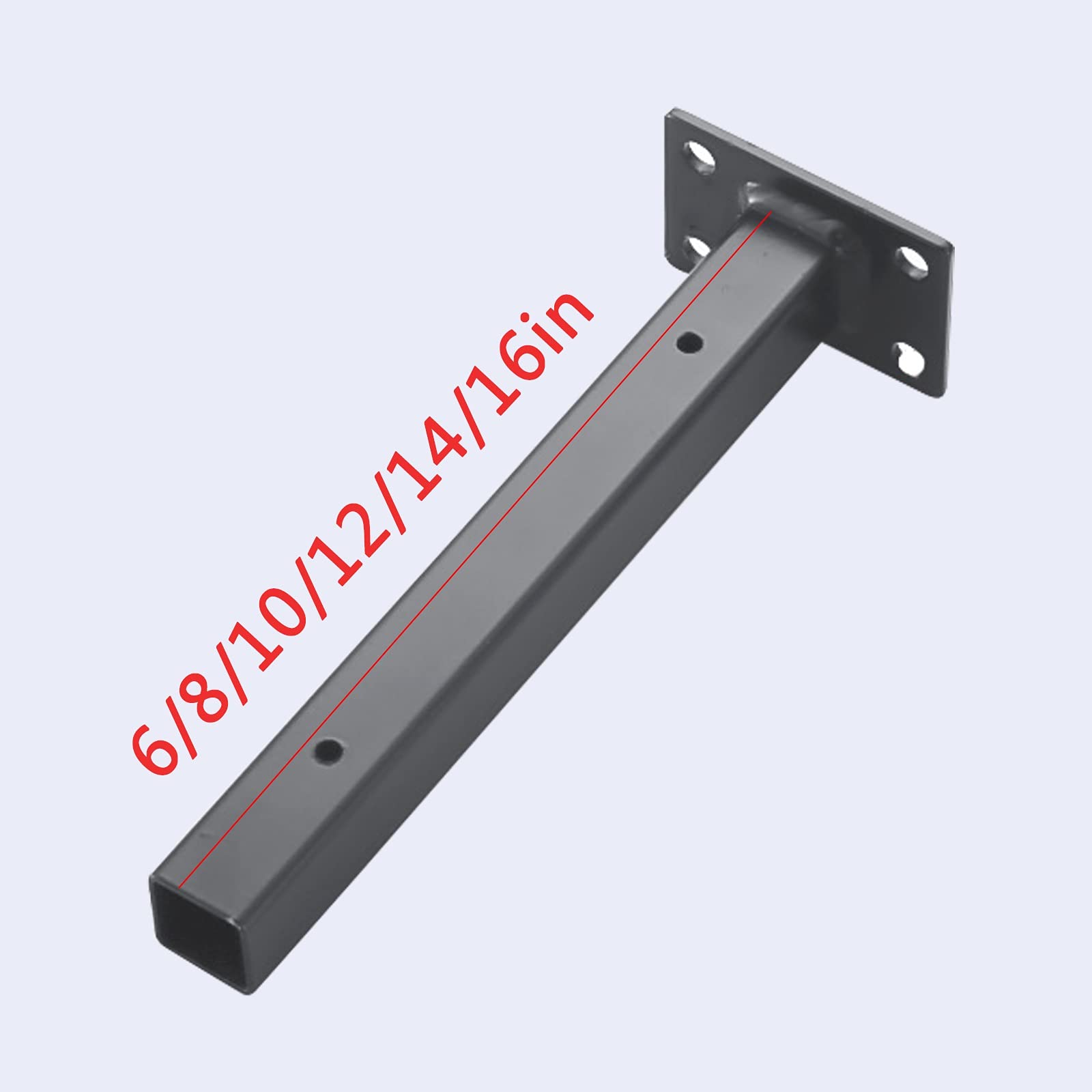 LIGUOYI 4Pcs Wandhalterung Für Regal, Schwimmende Regalhalterung, Stahl Massiv, Bodenträger Wandregal Mit Schrauben, LagerregalBücherregalSchuhregal, Schwerlast-Konsole, Regalhalterung Unsichtbar