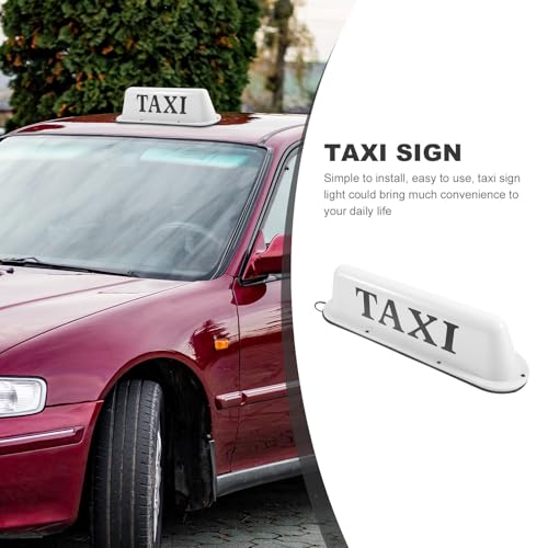 Lámpara de señal LED para techo de taxi con luz de plástico brillante 7