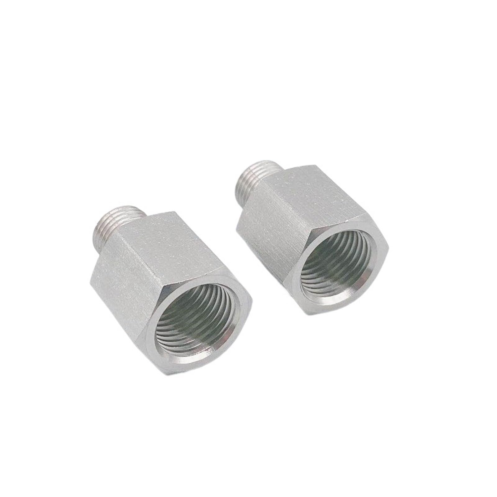 Coupling, Stainless Steel Hex Nipple,M10 M14 M16 M20 1/8" 1/4" 3/8" 1/2" Male to Female Thread 304 Stainless Steel Socket High Pressure Resistant Pipe Fitting(No9) Brass Hose