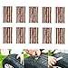 Price comparison product image CICMOD 50pcs Tyre Repair Strings Rubber Puncture Plugs Strips for Tubeless Off-road Tyres Car Van Truck Bike - Brown