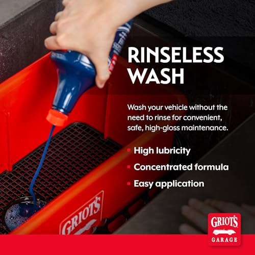 Griot's Garage Rinseless Wash for Car Cleaning and Detailing, No-Rinse Vehicle Washing, Dilutes Into Detailer, Clay Bar Lubricant, 10479, 35oz by Griot's Garage - Image 2