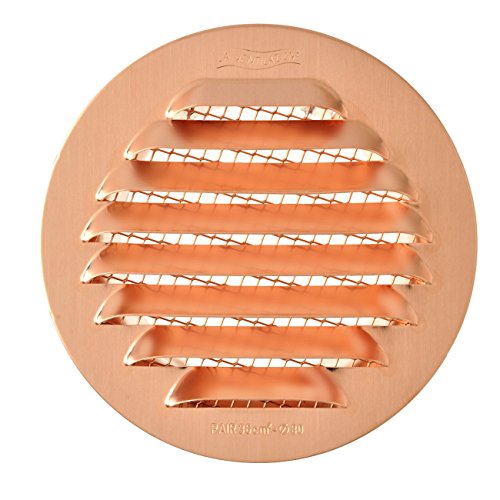 Laventilazione Griglia Rame 100 Tonda Rete 80 - 3