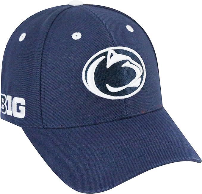 Collegiate Primary Color W/Rear Word Adjustable Hats