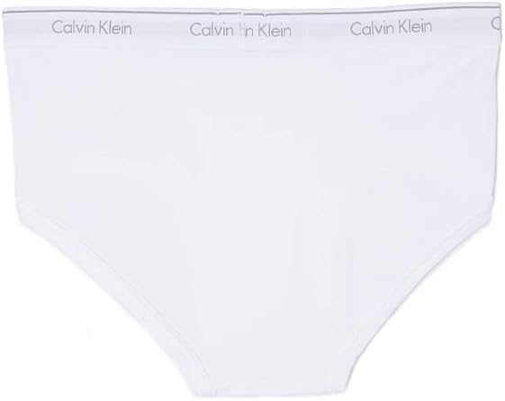 Calvin Klein Mens Underwear Cotton Classics 4 Pack Briefs, White, Small