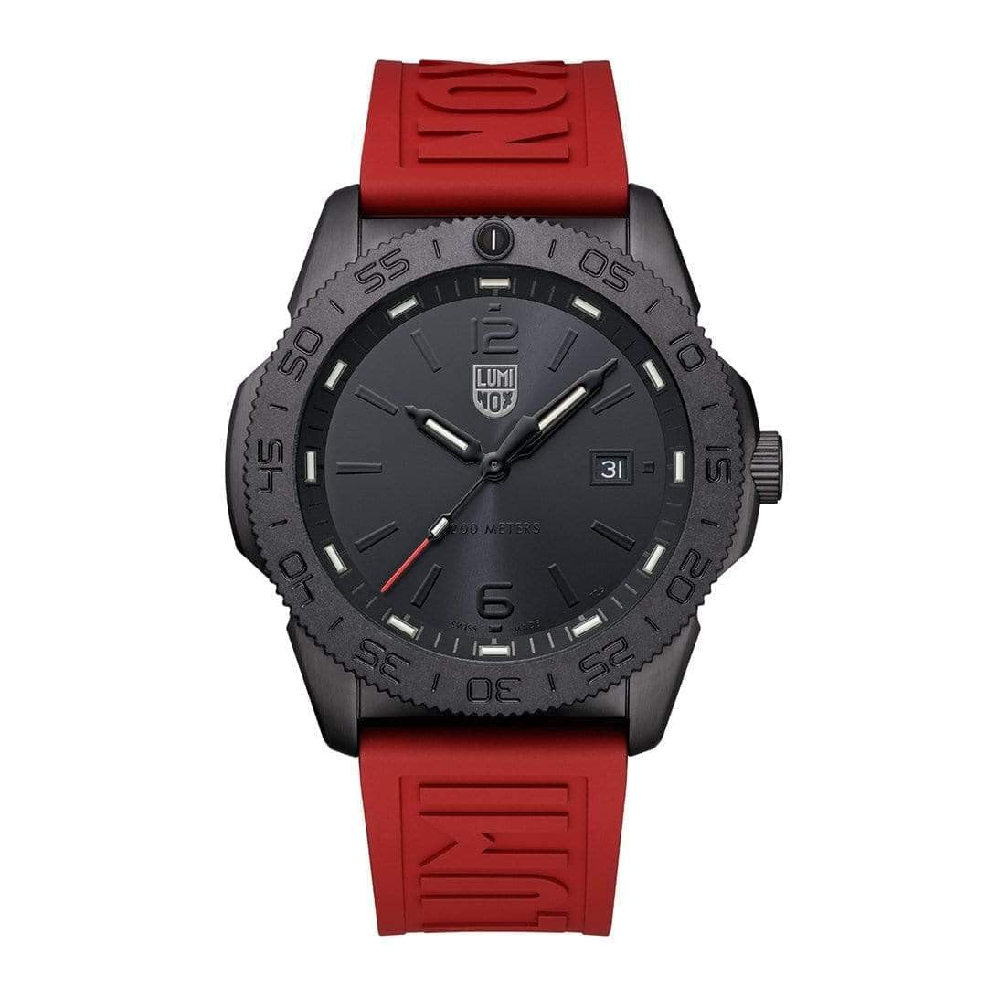 LuminoxMen Analog Quartz Watch with Rubber Strap XS.3121.BO.RF