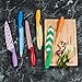 Cuisinart C55-12PR1 12-Piece Printed Color Knife Set with Blade Guards, Multicolored