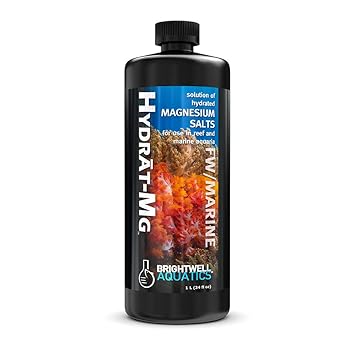 Brightwell Aquatics HMG1L 1 Hydrated Magnesium Salts for Reef & Marine Aquaria, 1 Liter
