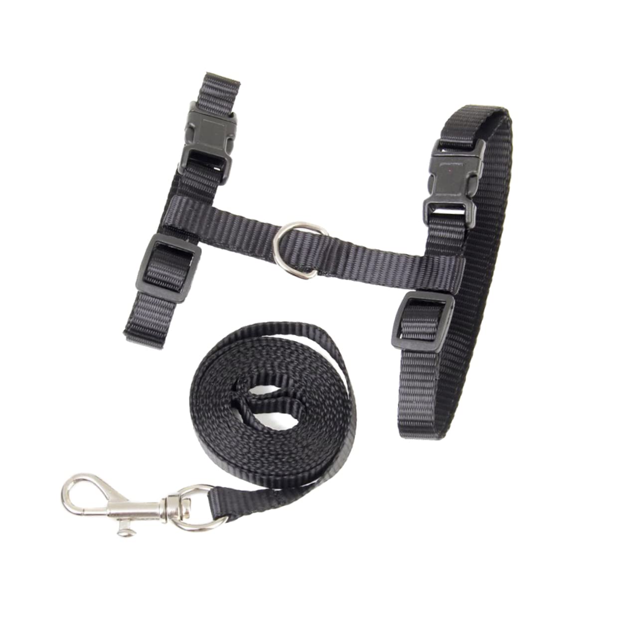 ERINGOGO Adjustable Cat Collar Harness with Leash Safety Strap for Kittens and Cats Durable Material for Outdoor Walking and Exploring