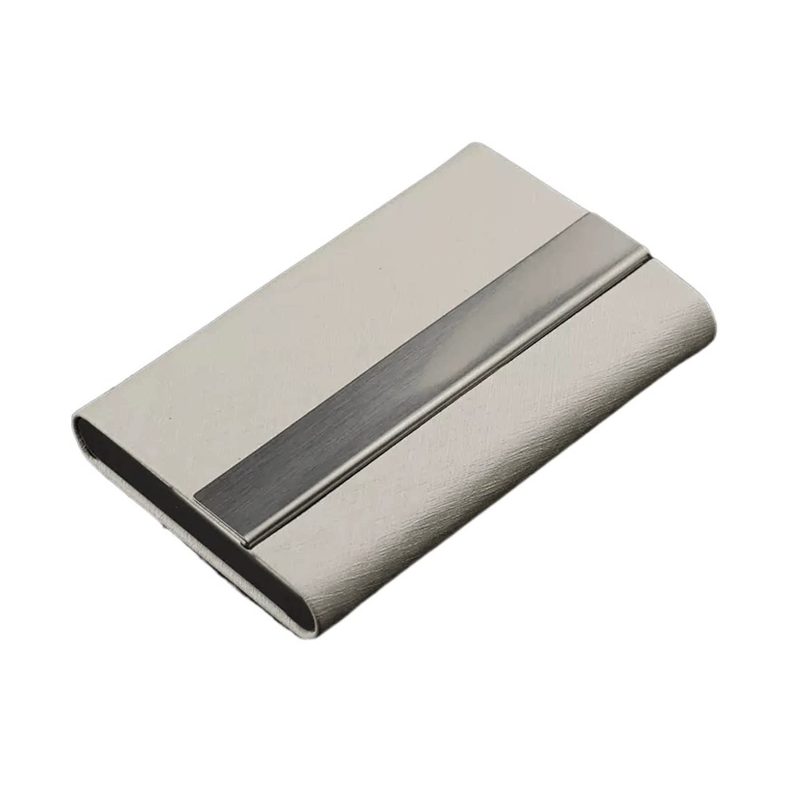 Porte-cartes de visite homme et femme et étui cartes de crédit en bois acier inoxydable