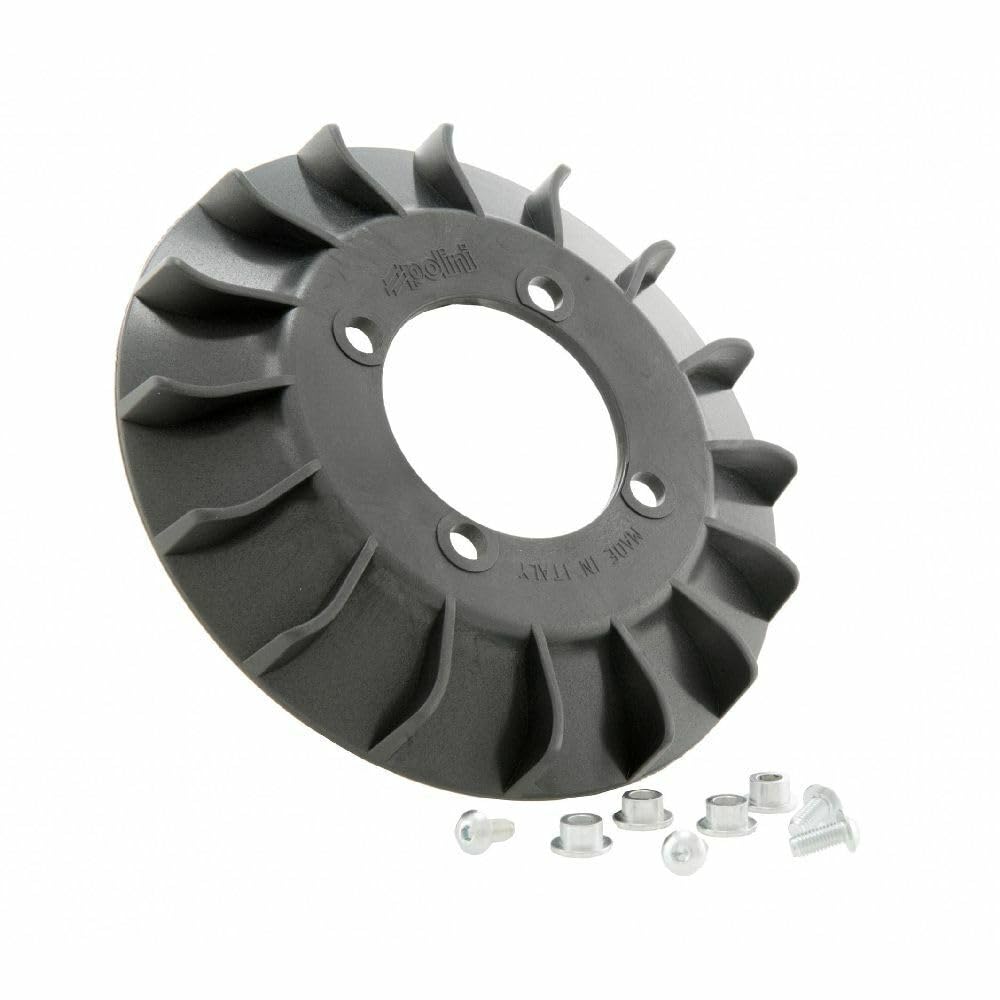 Polini 171.0644 Ventola Raffreddamento Accensione Nera Compatibile Con Piaggio VESPA 50 SPECIAL - PK - PK XL - 125 PRIMAVERA - ET3 - ETS - PK - PK XL