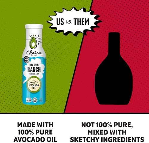 Chosen Foods Ranch Dressing, 237 ml. - 2