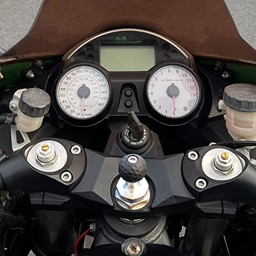 iMESTOU Soporte para Teléfono con Vástago de Horquilla de Motocicleta, Antirrobo de 1 Pulgada con Brazo de Doble Zócalo para Componentes de Tamaño RAM B para Teléfonos Celulares de 4 a 7 Pulgadas