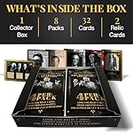 2025 Pieces of the Past Roaring 20s Edition Single Box Trading Cards 8 Packs 2 Guaranteed Relics - Image 2
