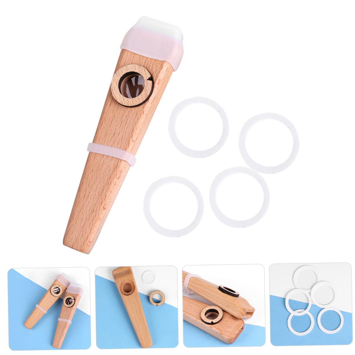 Leicht zu Spielendes Kazoo für Gitarre und Keyboard