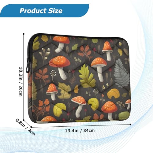 Funda para portátil de 13-14 pulgadas con protección y tela impermeable miniatura 3
