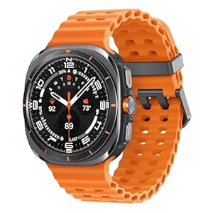 Samsung Galaxy Watch Ultra (2025) 47mm LTE Smartwatch, Titanium Casing, Advanced Sleep Coaching, Running Coach, Energy Score, Heart Rate Tracking, GPS, Titanium Gray [US Version, 2 Yr Warranty]