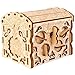 Produktbild ESC WELT Wooden Secret Treasure Box Puzzle Spiel aus Holz - Kreative Geschenkbox für Geld, Gutscheine, Geschenkkarten - 3D Holzbox Spiel - Geschenkbox für Jugendliche und Erwachsene - 3D Holzpuzzle