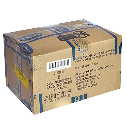 Mor - Capa Térmica Para Tábua De Passar Roupa 1.30M X 47.5Cm