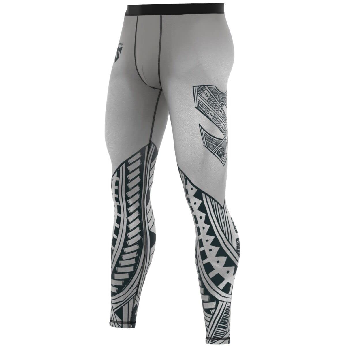 SMMASH Pantaloni A Compressione Pantaloni da Corsa da Uomo Pantaloni Lunghi Funzionali Leggings Leggings Sportivi da Uomo Tecnologia Seconda Pelle Traspirante