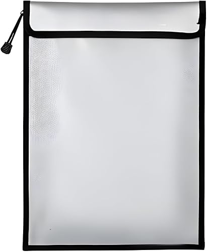 BESTBY - A4/A5 Fireproof & Waterproof File Storage Bag For Valuables/Tablets (A4)