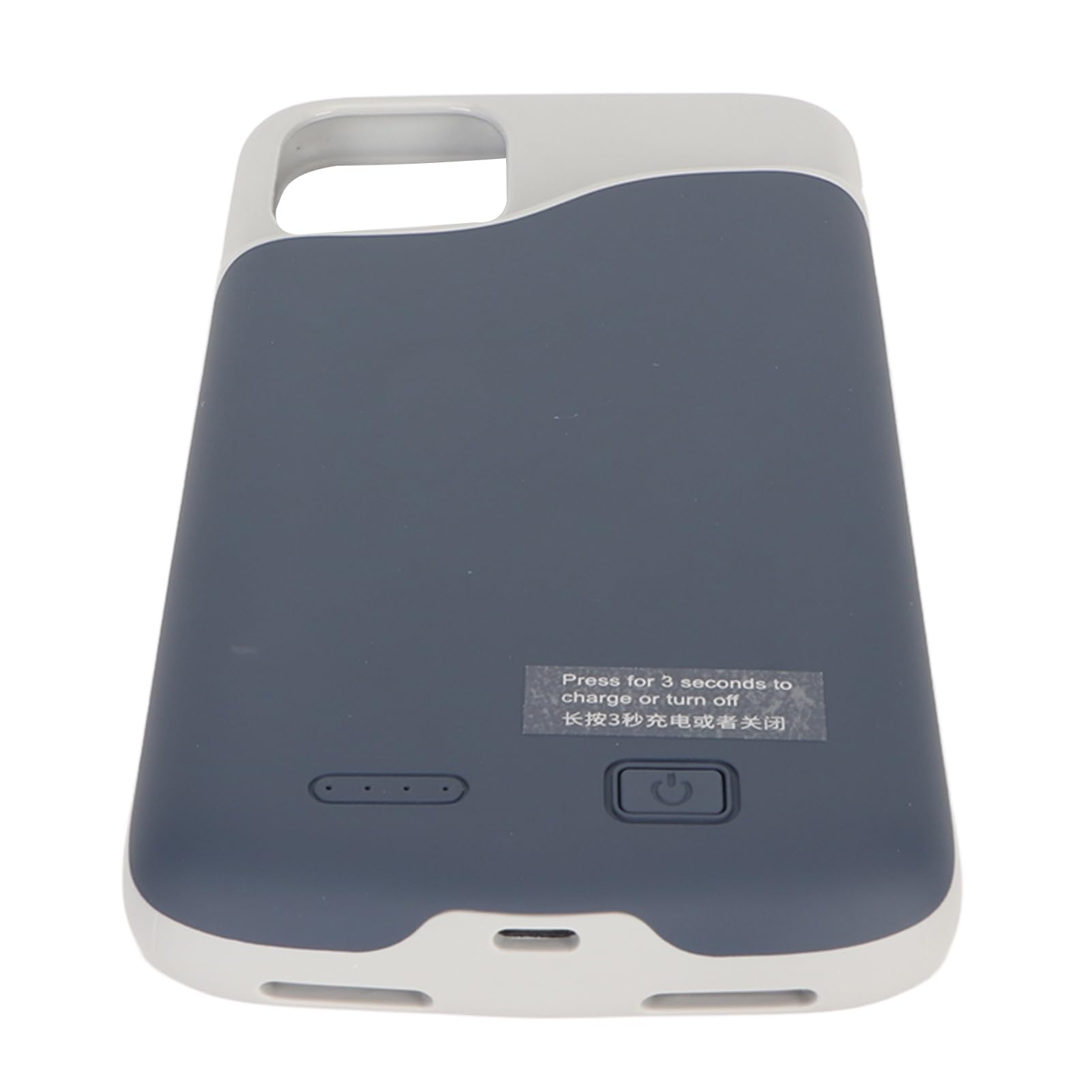 Custodia Batteria per Telefono IOS 11 Pro , Custodia di Ricarica Sottile da 6000mAh Batteria per Telefono IOS 11, Cover Protettiva di Ricarica Estesa da 6,5 ​​Pollici (Blu)