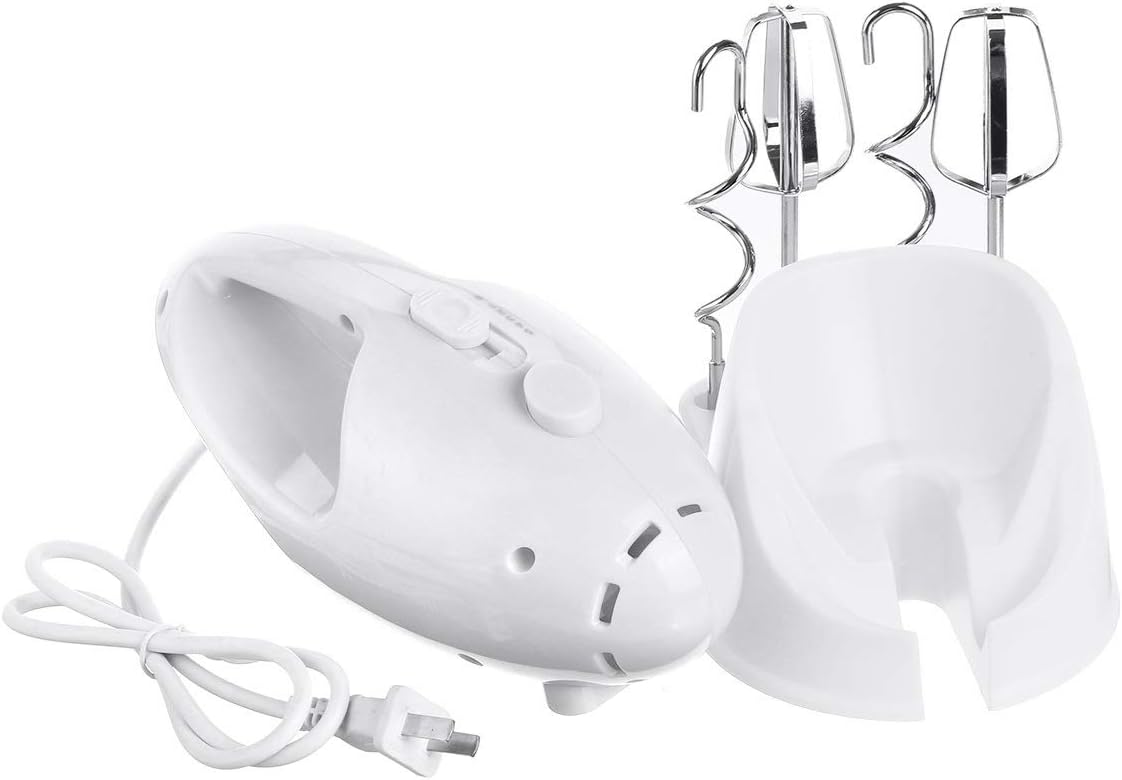 5 Speed Electric Food Mixer Table Stand Cake Dough Mixer Household Handheld Egg Beater Blender Whipping Cream Mixer Machine (B) (A)