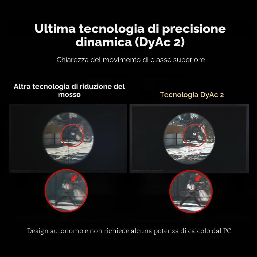 BenQ ZOWIE XL2586X+ eSports Monitor Gaming 24 pollici, 600Hz, TN rapido, DyAc 2, 1080p, HDMI 2.1 X3, DisplayPort 1.4, XL Setting to Share, S Switch, Calotta Protettiva, PROGamer Base