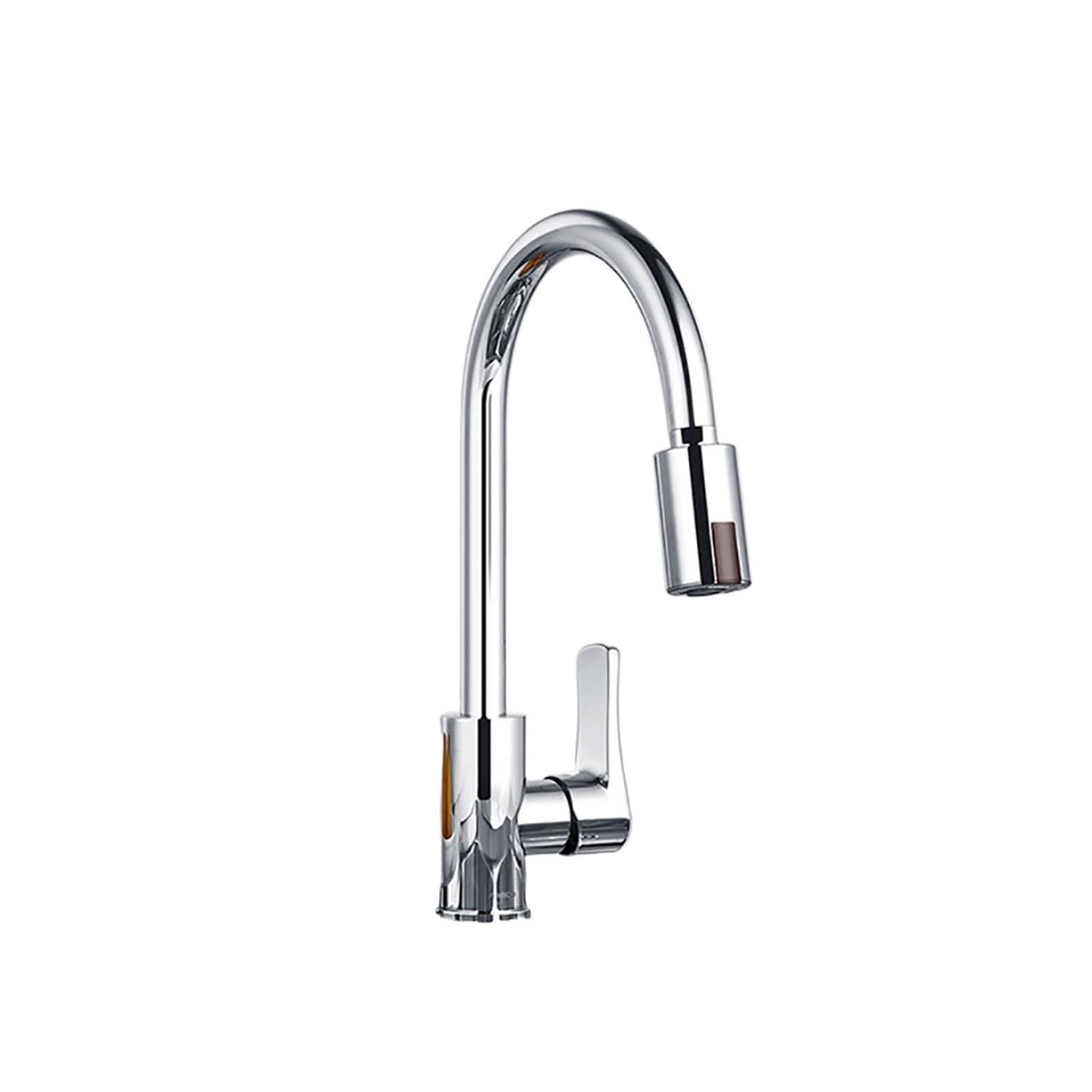 Kitchen Faucet, Intelligent Faucet Water-Saving Sensor Non-Contact, Infrared Adapter Kitchen Faucets Nozzle for Bathroom