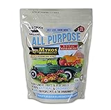 All Purpose 5-2-3 Organic Fertilizer with MYKOS Mycorrhizae, 2.2 Pound Bag