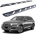 SEOOF 2 stück Auto Trittbretter Seitenschweller für Audi Q7 2016-2022, Trittbretter Schweller Seitenstufen Trittbrett Seitentrittleistenpedale Schwellerrohre