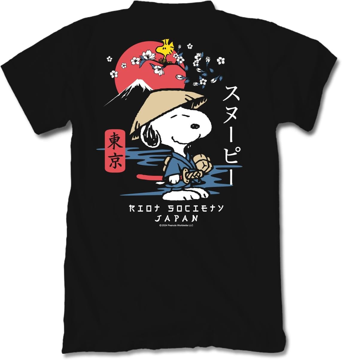 Peanuts Snoopy & Woodstock Samurai (Black)