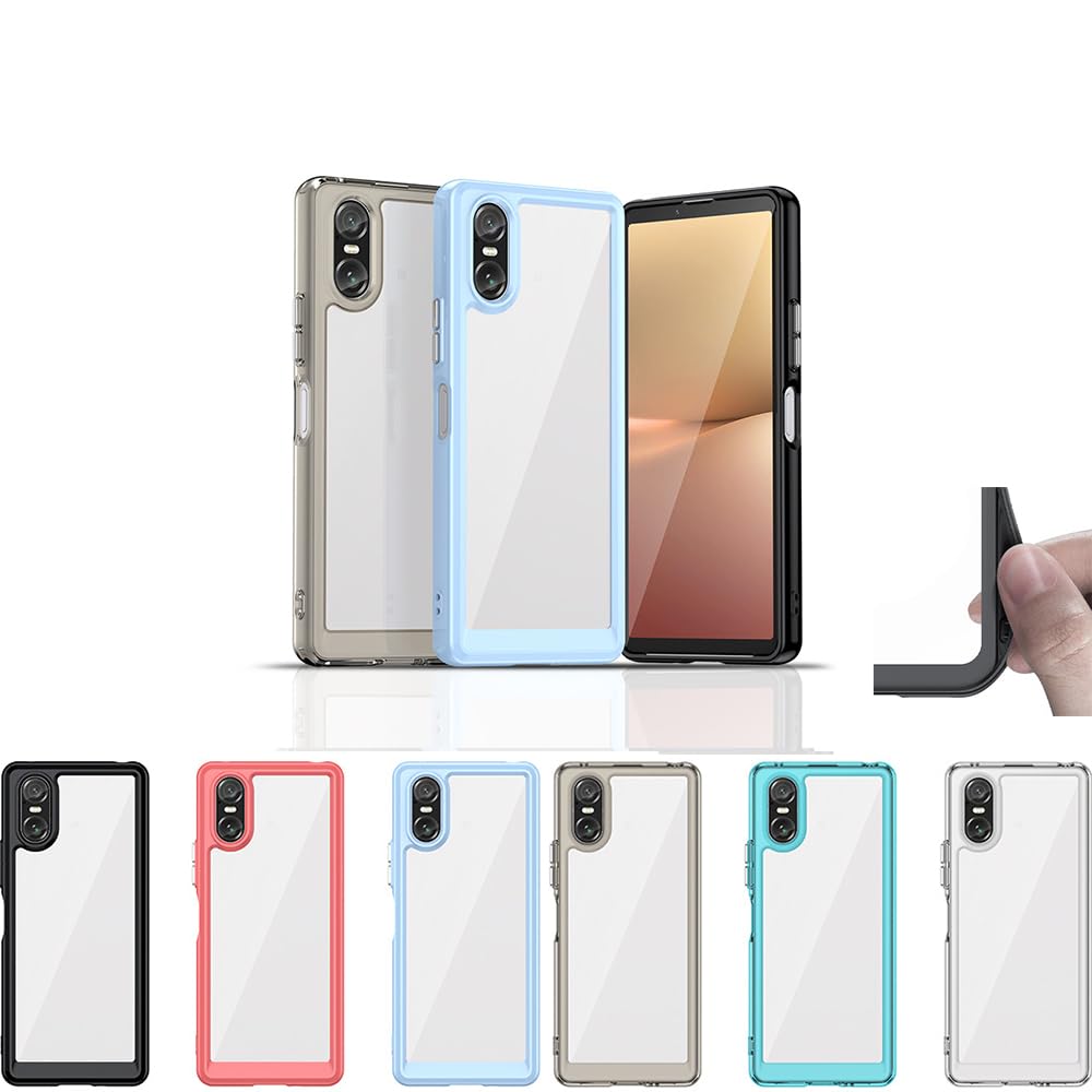 Amazon.co.jp: Xperia 10 VI ケース TPU 透明 保護ケース ハードケース