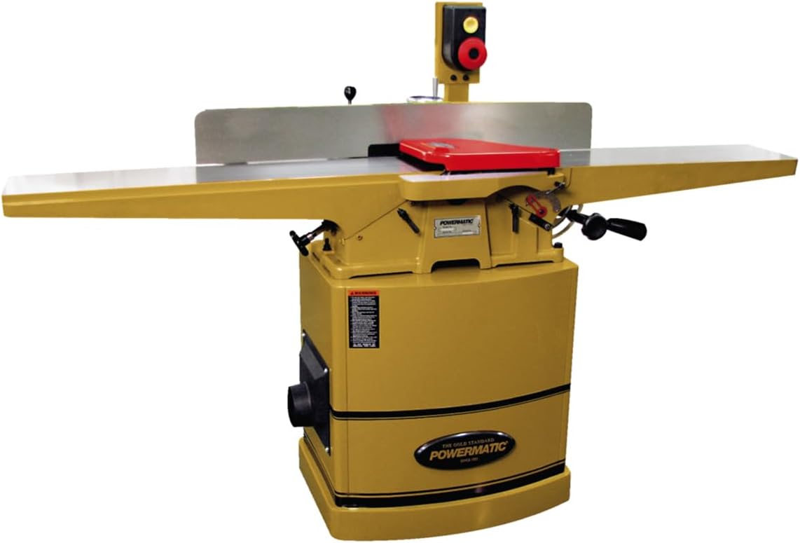 Powermatic 8-Inch Jointer, Straight Knife Cutterhead, 2 HP, 230V 1Ph (Model 60C)