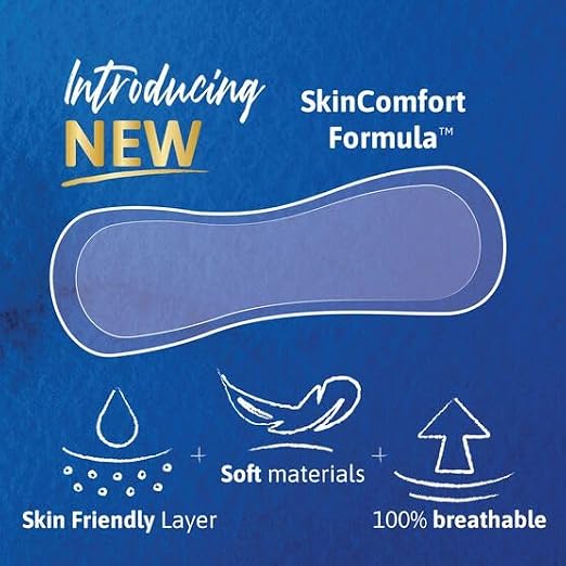 TENA Intimates Ultra Thin Light Pads Regular 30 Count (Pack of 3)