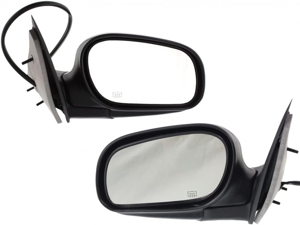 For Mercury Grand Marquis 2003-2008 Door Mirror Passenger Side | Power | Heated | Paint to Match | Replacement For 6W7Z17682BA, YW7Z17D742DA | FO1321214