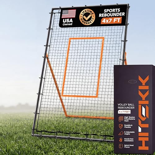 HiTekk 7x4 ft Solo Practice Rebounder