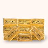 Natural Mink Oil Soap Bars - Neutral Scent Mens and Womens Daily Cleanser With Moisturizing Vitamin E - Soft Facial and Body Wash - Also Great Non-Drying Shaving Soap For Everyone! - Bulk 12 Pack