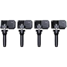 Tyre Pressure Sensor For A4 A6 4PCS MUCAR VENU 5 Tire Pressure Sensor 315MHZ 433MHZ IP67 Waterproof Monitoring Tire Pressure Monitoring Sensors