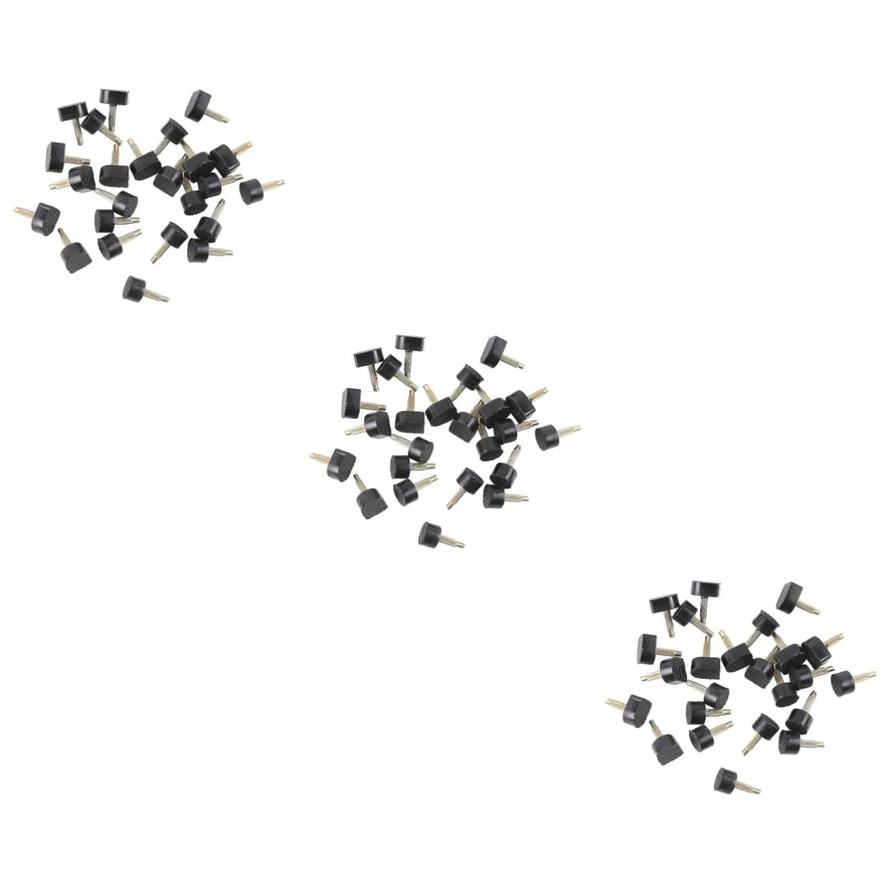 SOIMISS 3ensembles Set Embouts De Talons Antidérapants Pour Chaussures à Talons Remplacement Tpu Résistant Du Bruit Styles Ronds Et u Pour Femmes