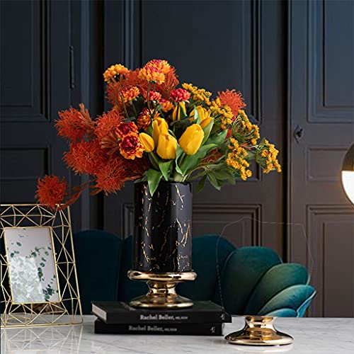 Vase créative de mariage en céramique et bouteille fleur cadeau - 4