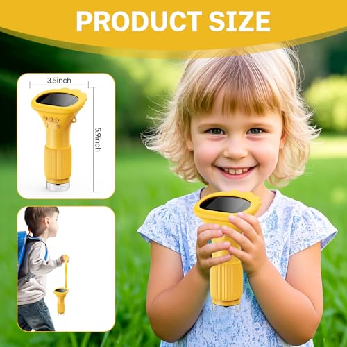 Microscope for Kids,2" IPS Screen 1000X Handheld Digital Microscopes HD Pocket Portable Mini USB Microscope Camera, PC Compatible, Science Edu Fun Birthday Gifts Toys for Children Students - Image 3