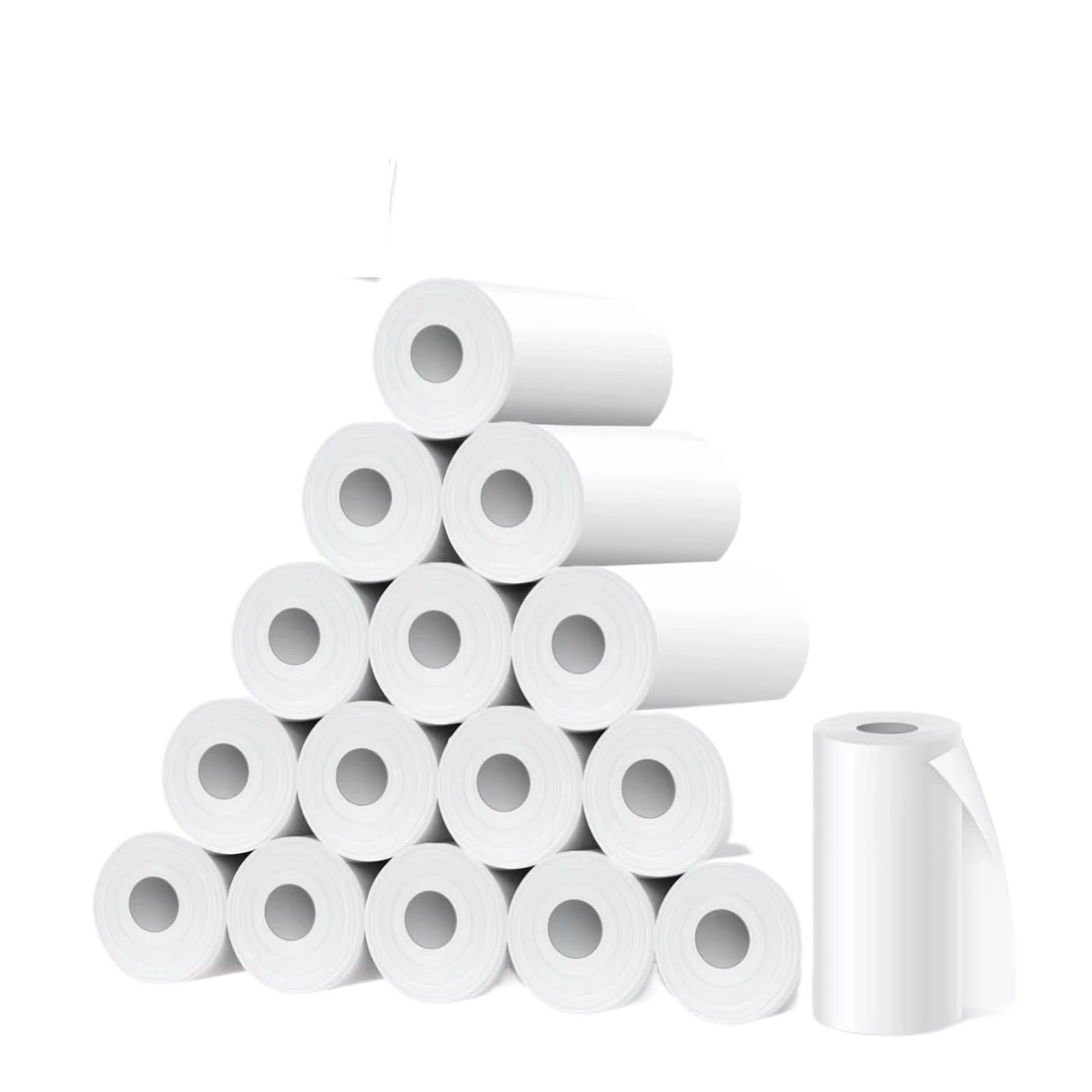 Rouleaux de papier thermique feuille blanche 57x25mm pour caméra enfant