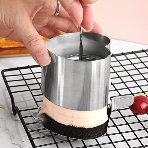 Guowall Anelli per Torte, Set di Coppapasta