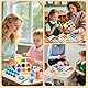 NlsqEU Montessori Mathe Spielzeug, Zahlen Lernen Holzspielzeug Zählen Lernspiel für Kinder für Kinder 3 4 5 6 Jahre Jungen Mädchen Geschenk