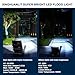 XINGHUANLIT 800W Stadium Lights, 400W LED Flood Lights Outdoor 2 Pack, 80000Lm 7000K Super Bright Led Stadium Lights Outdoor, IP67 Waterproof Led Security Light for Garage, Yard, Patio, Playground