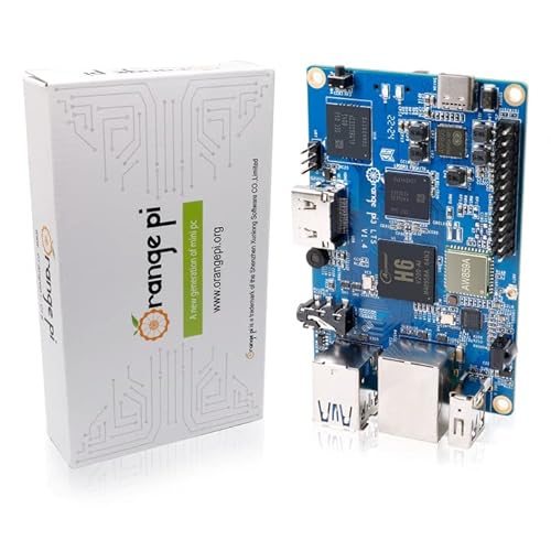 Orange Pi 3 Lts 2Gb Lpddr3 Allwinner H6 Flash Quad Core 64 Bit 8Gb Emmc With Hdmi+Wifi+Bt5.0, Open Source Single Board Computer Run Android 9.0/ Ubuntu/ Debian Os (Pi 3 Lts) #TOP23