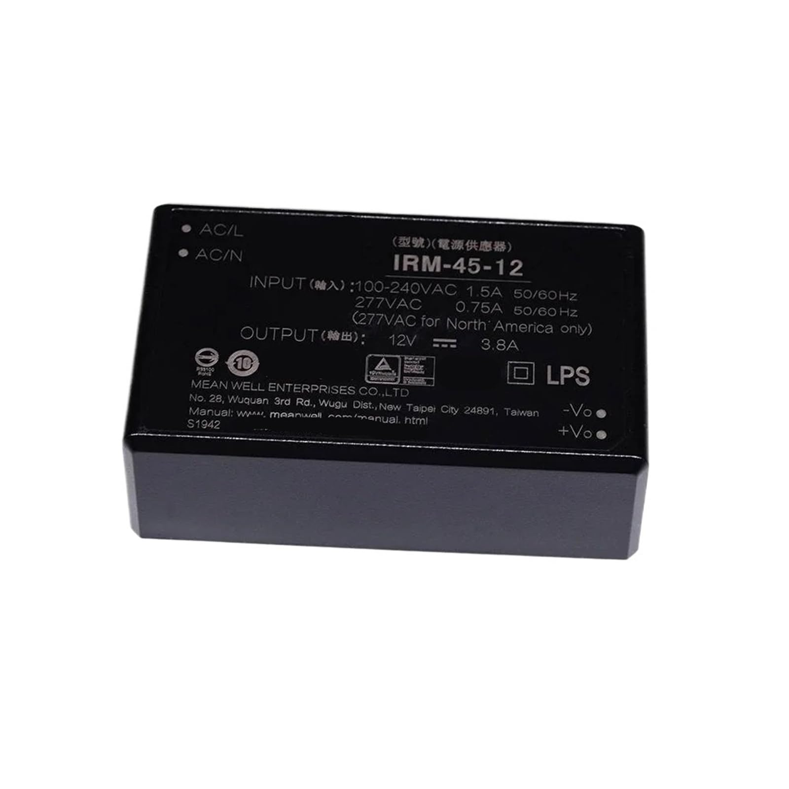 Alimentation IRM-45-24 stable 24V contre les chutes de tension