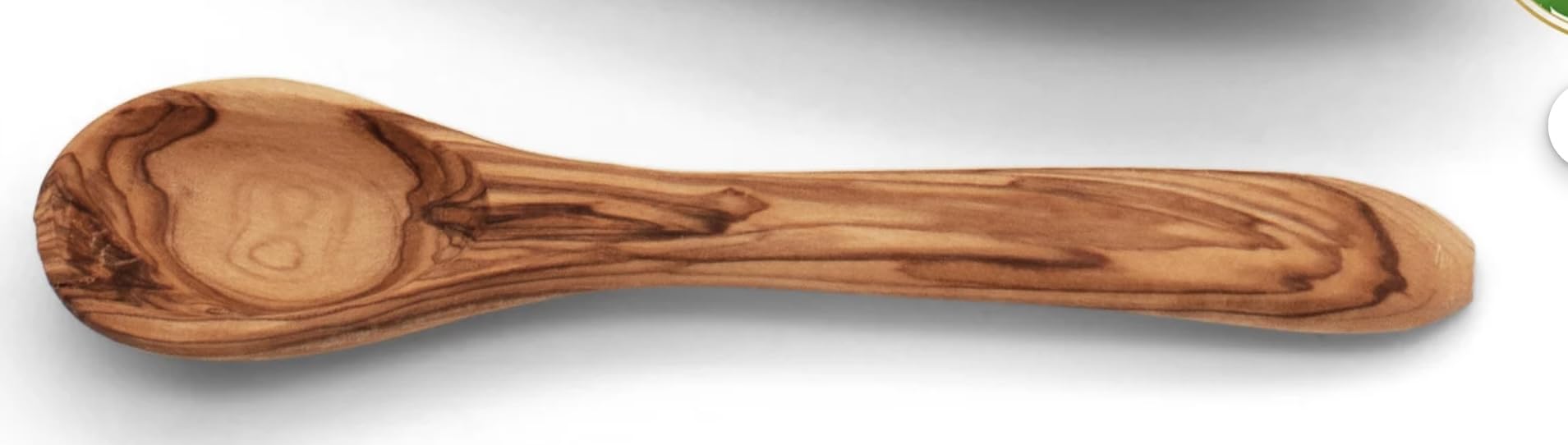 Heart-Shaped Olive Wood Plate Set | Wooden Heart Bowl Set of 5 | Wooden Plates Olive Wood Bowls Set for Appetizers with an Olive Wood Spoon (Spoon)