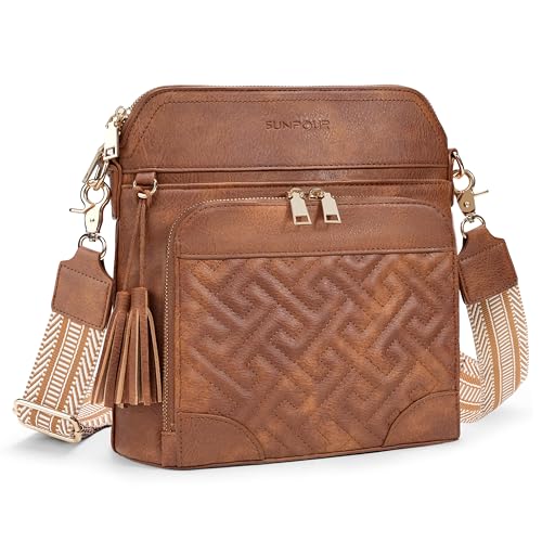 Image of Crossbody Bags for Women with Built In Wallet,RFID Travel Purse